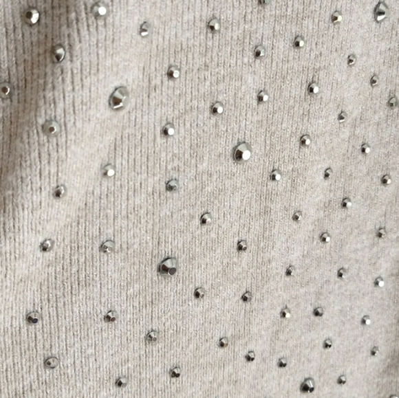 LIQUID by Sioni | Rhinestone Zip Up Cardigan PS - Picture 9 of 10